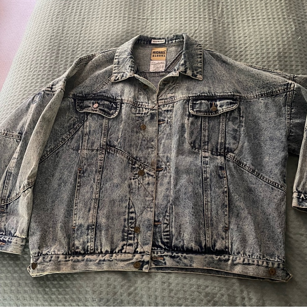Vintage Mens Michael Sloane Jean Jacket